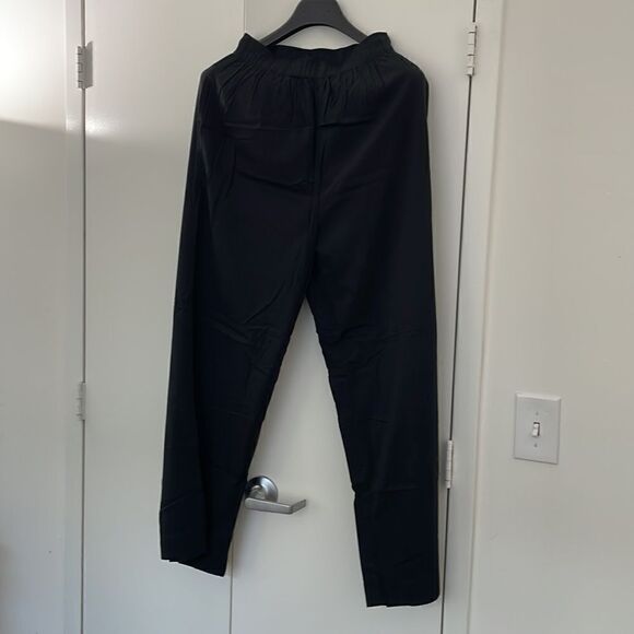 NWT Madewell Drawstring Wide-Leg Cover Up Pants True Black Women Size S - Picture 5 of 16